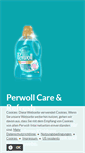 Mobile Screenshot of perwoll.ch
