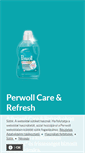 Mobile Screenshot of perwoll.hu